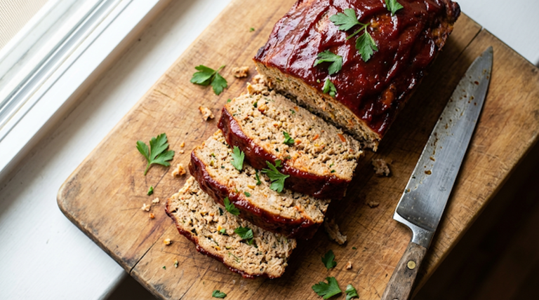 Healthy Turkey Meatloaf Recipe (Juicy, High-Protein & Meal Prep Ready)