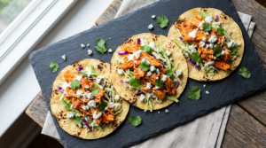 Healthy Buffalo Chicken Tacos: The High-Protein Quick Healthy Meal You’ll Make Weekly