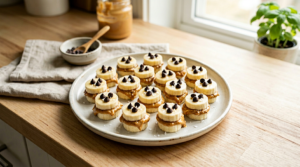 3-Ingredient Peanut Butter Banana Bites (Healthy & Easy Snack)