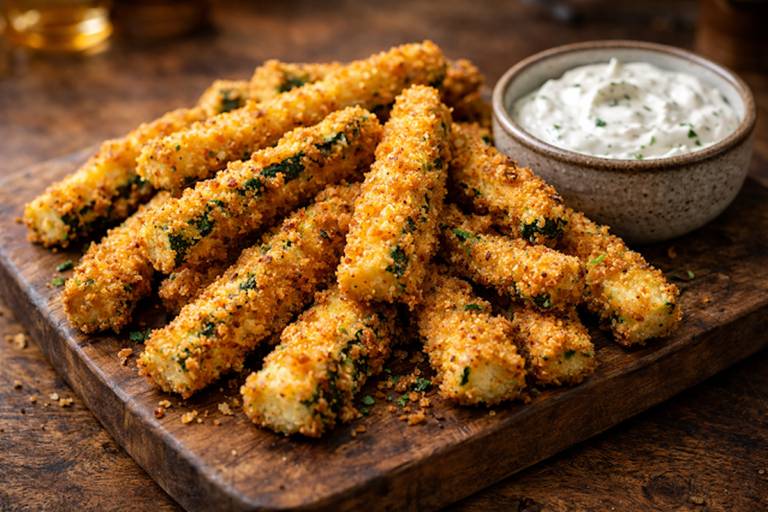 Crispy Air Fryer Zucchini Fries: The Best Low-Carb Snack