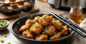 Crispy Air Fryer Honey Garlic Chicken: The Perfect 20-Minute Dinner