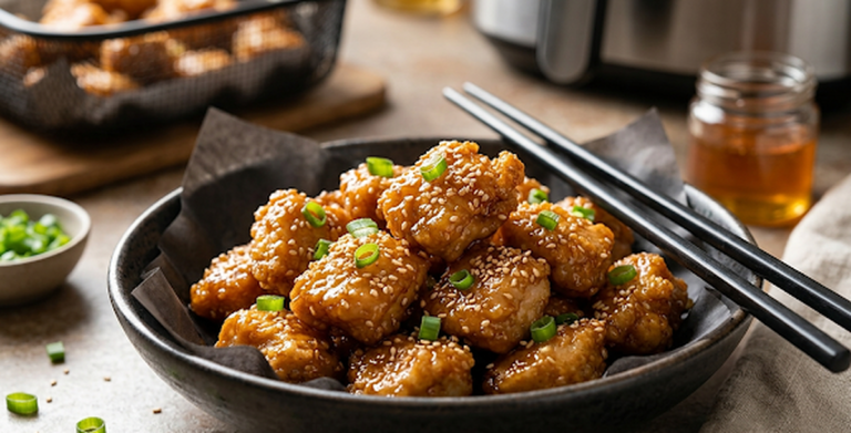 Crispy Air Fryer Honey Garlic Chicken: The Perfect 20-Minute Dinner