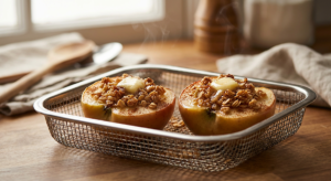 Quick Air Fryer Baked Apples: A Healthy 10-Minute Dessert