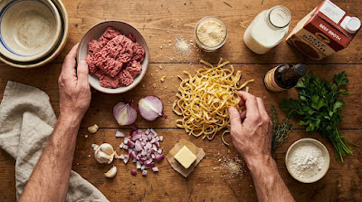 ingrediant Amish Meatball Noodles ingrediant Amish Meatball Noodles
