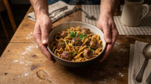 Amish Meatball Noodles: The Cozy 30-Minute One-Pot Dinner