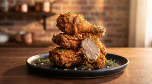 Crispy Fried Chicken That Stays Crunchy for Hours — The One Trick Nobody Tells You