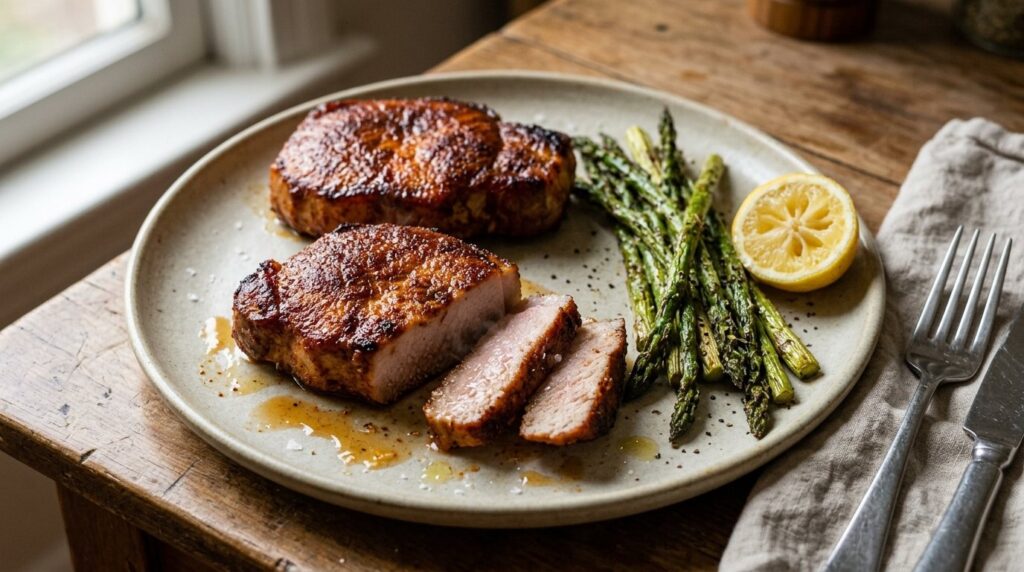 Air Fryer Pork Chops (Juicy Boneless Chops in 14 Minutes)