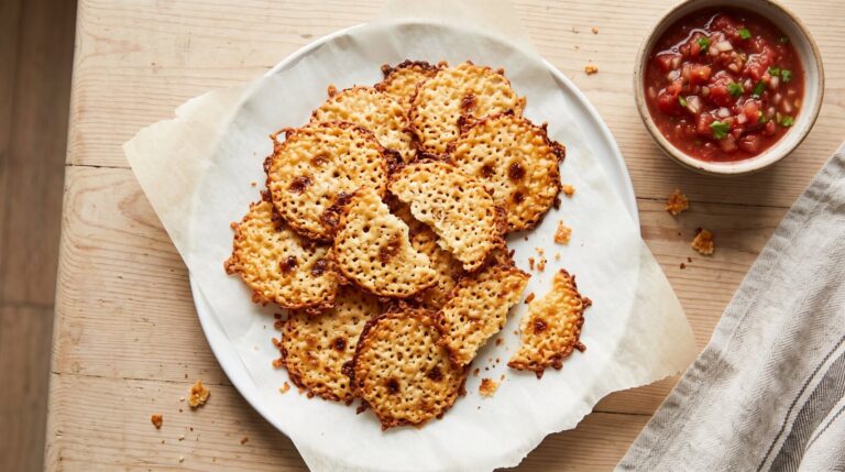 Cottage Cheese Chips in the Air Fryer (or Oven)